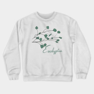 Eucalyptus Leaves Crewneck Sweatshirt